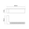 Vibia Offset High Efficiency Low Glare 31 cm - 1747 lámpara de techo