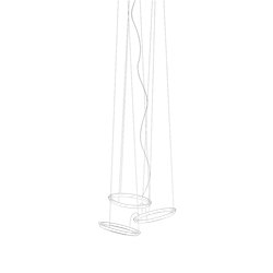 Vibia Halo circular 3x Ø 55,5 cm - 2332 lámpara de suspensión
