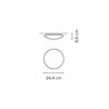Vibia Puck 2 x LED G9 - 5410 lámpara de techo