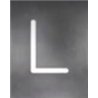 Artemide Alphabet Of Light Wall lamp "L" uppercase