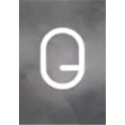 Artemide Alphabet Of Light Wall lamp "Q" uppercase