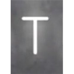 Artemide Alphabet Of Light Wall lamp "T" uppercase