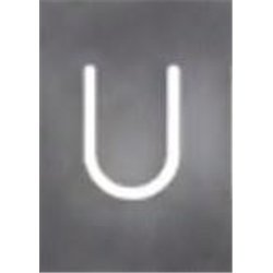 Artemide Alphabet Of Light Wall lamp "U" uppercase