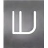 Artemide Alphabet Of Light Wall lamp "W" uppercase