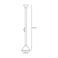 Artemide Callimaco Led floor lamp
