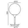 Artemide Castore 35 Table lamp