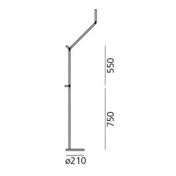 Artemide Demetra body 3000K w/presence detector Table lamp