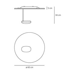 Artemide Droplet Mini Led Wall lamp / ceiling lamp