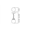 Artemide Empatia 16 suspended lamp