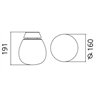 Artemide Empatia 16 Wall lamp / ceiling lamp
