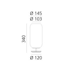 Artemide Gople Mini Table lamp