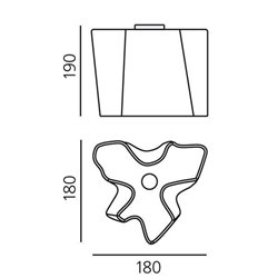 Artemide Logico Micro ceiling lamp