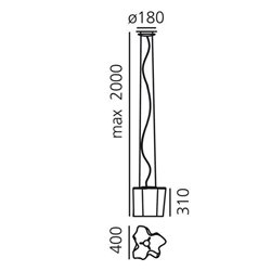 Artemide Logico suspended lamp