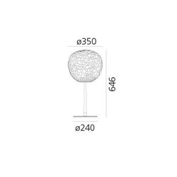 Artemide Meteorite 35 Table lamp STEM
