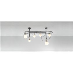 Artemide nh S5 Elliptic suspended lamp