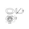 Artemide Pirce Micro Led Wall lamp