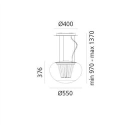 Artemide Spectral Light suspended lamp