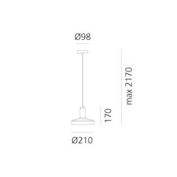 Artemide Stablight "C" suspended lamp