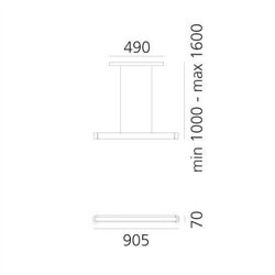 Artemide Talo Led 120 S Led suspended lamp