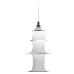 Artemide freproof fabric 85 + metal hoops inox