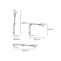 Artemide Tolomeo Mini Body