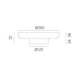 Artemide Bonta' Base + Plate