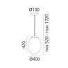 Artemide Stellar Nebula Large suspension lamp