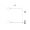 Artemide Ixa Plug lámpara de pared