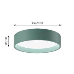 Louis Poulsen Lp Circle Surface Mounten Led Lámpara De Techo