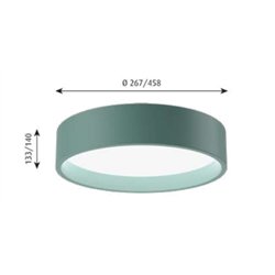 Louis Poulsen Lp Circle Surface Mounten Led ⌀450 Lámpara De Techo