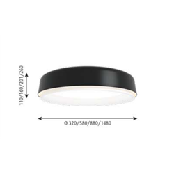 Louis Poulsen Lp Grand Surface Mounted Led ⌀880 Lámpara De Techo
