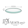 Louis Poulsen Lp Circle Recessed ⌀450 Lámpara De Techo