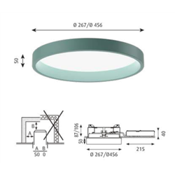 Louis Poulsen Lp Circle Semi Recessed ⌀260 Lámpara De Techo