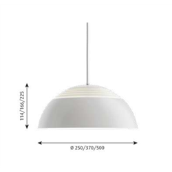 Louis Poulsen Aj Royal ⌀500 Lámpara Colgante