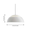 Louis Poulsen Aj Royal ⌀500 Lámpara Colgante