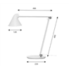 Louis Poulsen Njp Table abrazadera