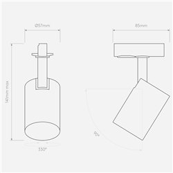 Astro Ascoli Track iluminación track