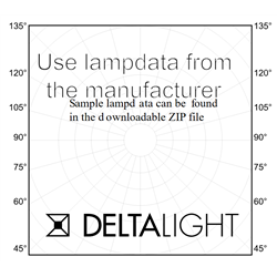 Delta Light MINIGRID IN TRIMLESS 2 HI LED lugar empotrado