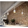 Modular Tulip blossom (power feed recessed) E27 lámpara de suspensión - Blanco + Oro - Outlet