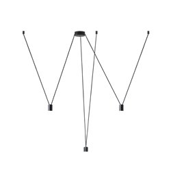 Wever & Ducré Suspension Set | E27 | 6.0 m | for 3 WIRO Decenter 3.0