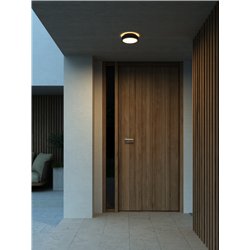 Nordlux Oliver [IP54] Redonda 20 lámpara de pared