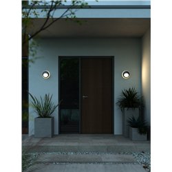 Nordlux Oliver [IP54] Redonda 20 lámpara de pared