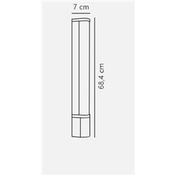 Nordlux Malaika 68 [IP44] Incl. Socket lámpara de pared