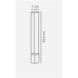 Nordlux Malaika 49 [IP44] Incl. Socket lámpara de pared