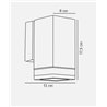 Nordlux Elm Up [IP44] lámpara de pared - Outdoor