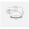 Nordlux Arki 35 [IP54] lámpara de pared - Outdoor