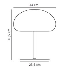 Nordlux Sponge 34 [IP65] 3-step Dim Battery Lámpara de mesa - Outdoor