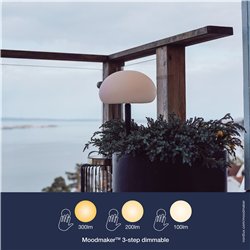 Nordlux Sponge 15 [IP65] 3-step Dim Battery iluminación del jardín