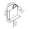 Nordlux Roomi USB lámpara de pared