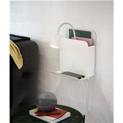 Nordlux Roomi USB lámpara de pared